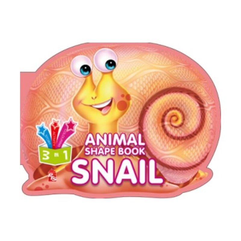 Animal Shape Book - Snail (PTS Edar) (C197) Malaysia