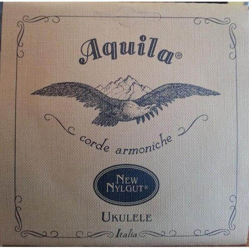 AQUILA 4U SOPRANO Ukulele Strings REGULAR TUNING, key of C (all Nylgut® strings) Malaysia