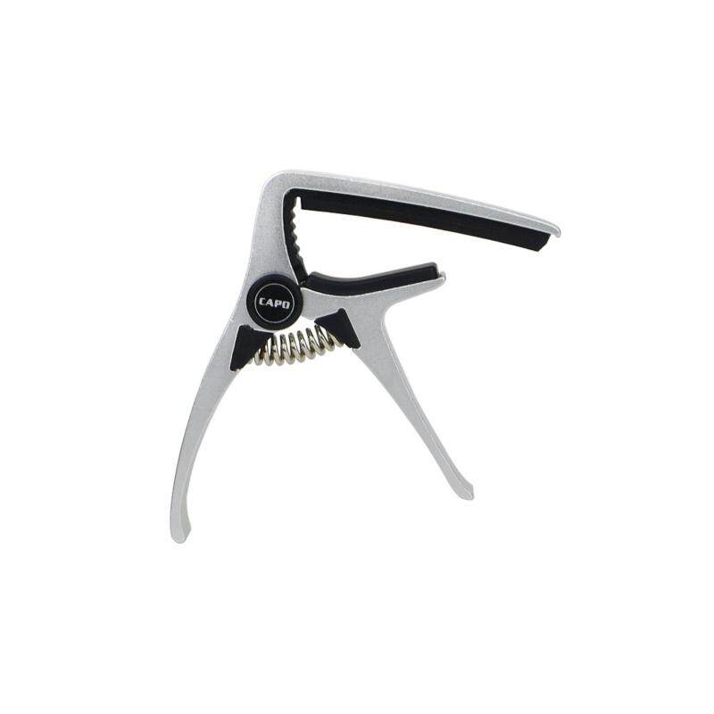 Aroma Aluminum Alloy Quick Change Clamp Key Capo For Acoustic Electric Classic Guitar and Ukulele AC-20 (Silver) Malaysia