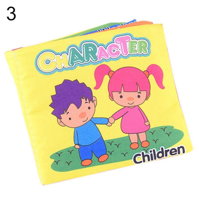 Baby Intelligence Development Squeaky Learning Cloth Book
(Charater) Malaysia