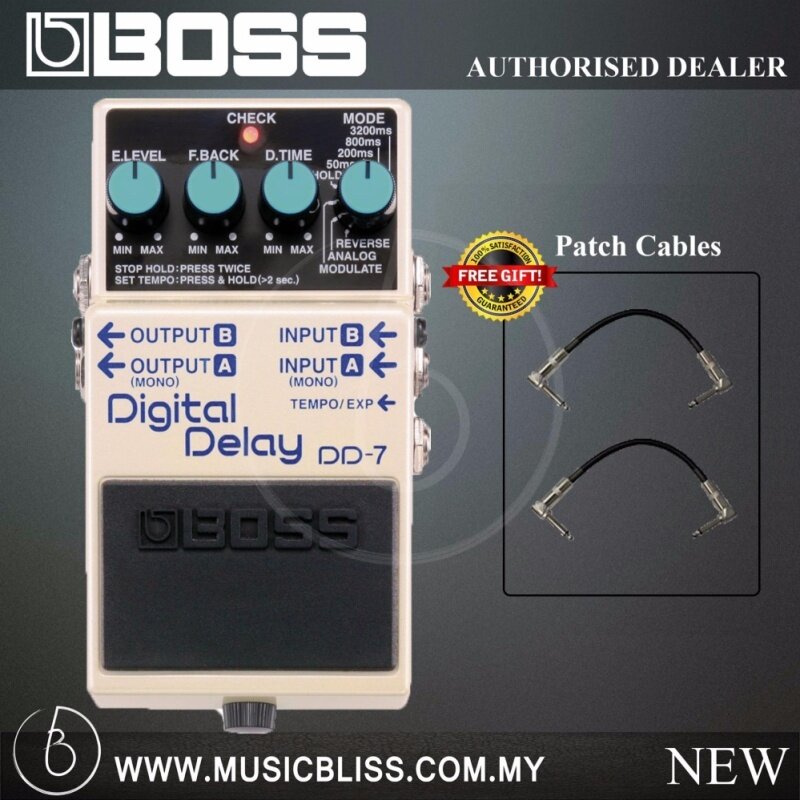 Boss DD-7 Digital Delay Guitar Pedal (DD7) Malaysia