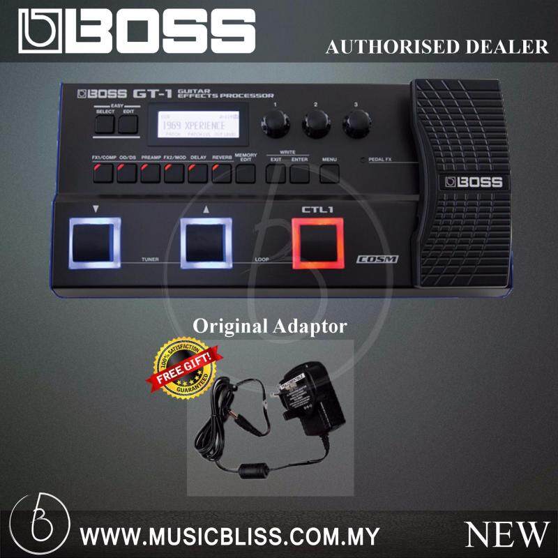 Boss GT-1 Guitar Effects Processor with Free Adaptor (GT1) Malaysia