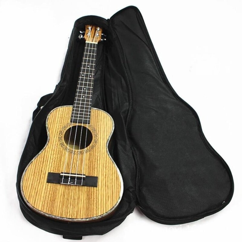 Cocotina Ukulele Soft Comfortable Shoulder Back Carry Case Bag With Straps Black For Gift 21 Malaysia