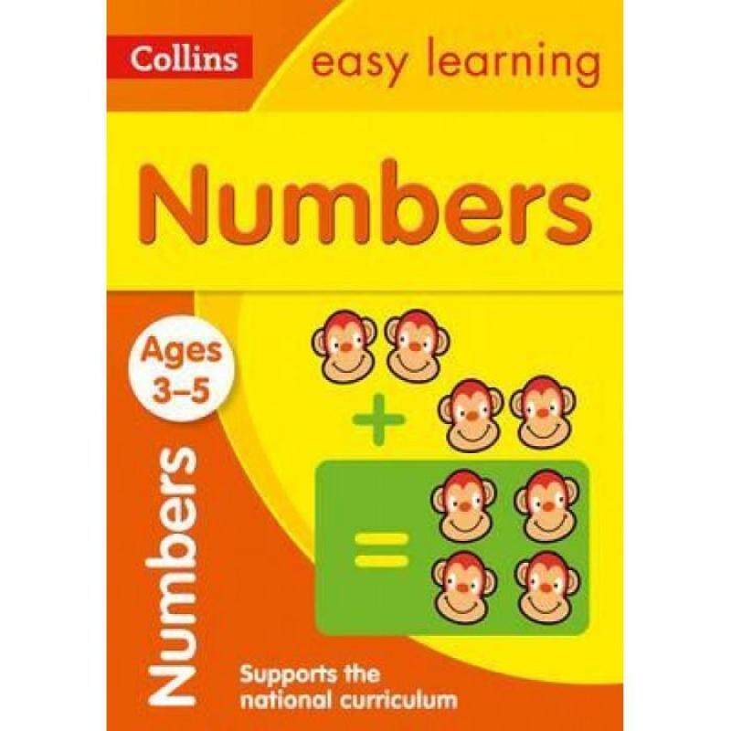 Collins: Easy Learning - Numbers (Ages 3-5) 9780008151546 Malaysia