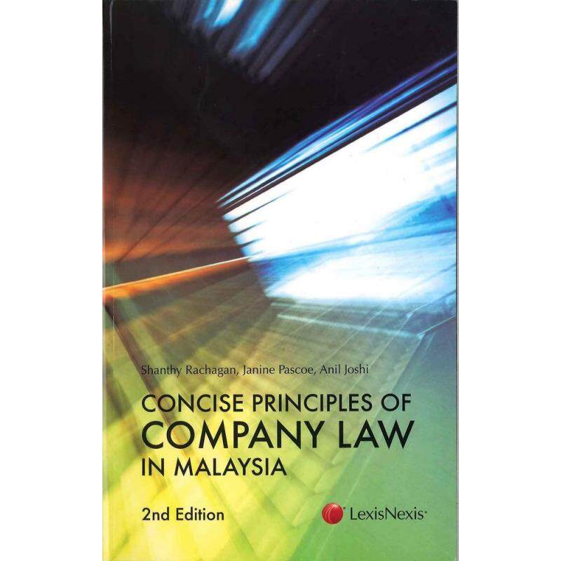 Concise Principles of Company Law in Malaysia - ISBN: 9789675371684 Malaysia