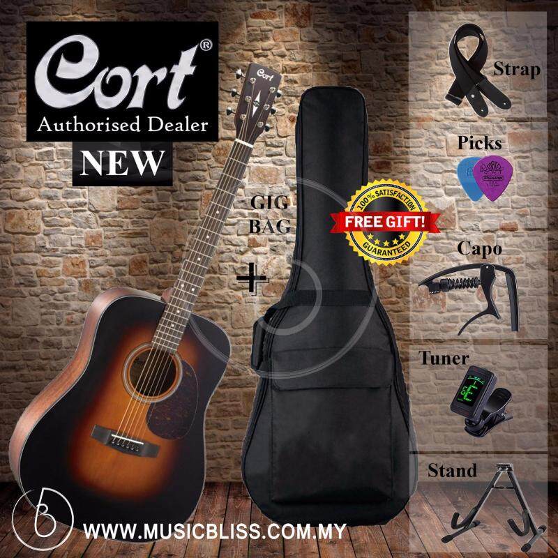 Cort Earth 300VF Acoustic Guitar (Sunburst) Malaysia
