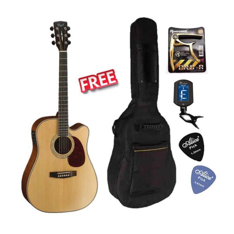 Cort Korea MR710F Solid Sitka Spruce Top Acoustic Guitar With
Fishman EQ Free Bag, Capo, Tuner & picks Malaysia