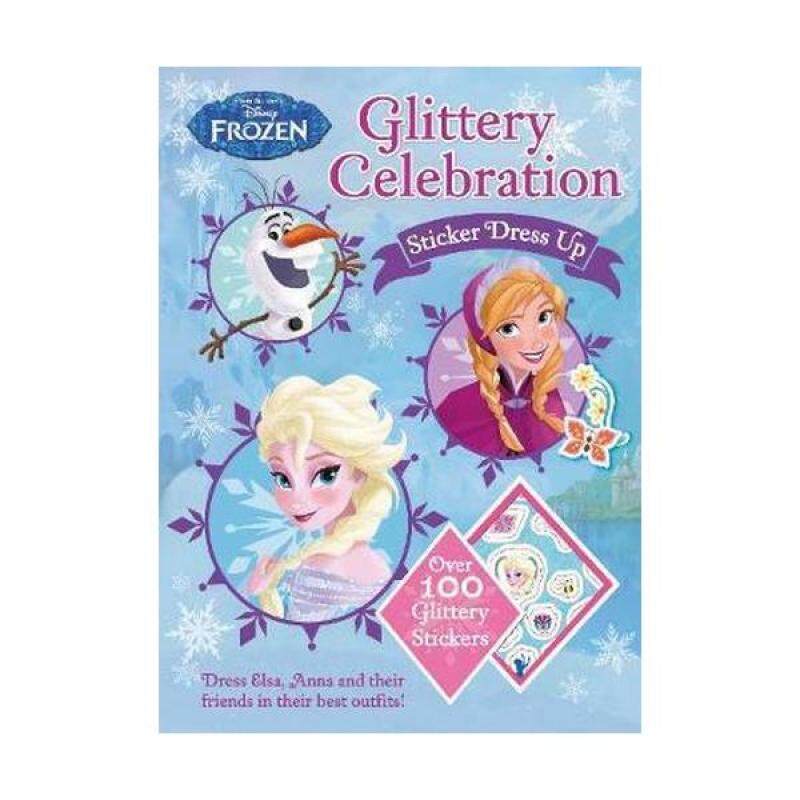 Disney Frozen Glittery Celebration Sticker Dress Up 9781474837880 Malaysia