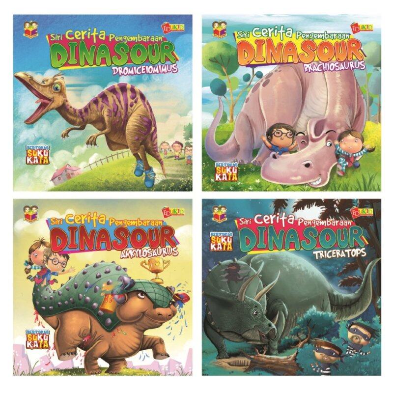Edukid Publication Siri Cerita Pengembaraan Dinasour Malaysia