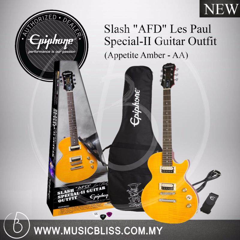 Epiphone Slash AFD Les Paul Special-II Guitar Outfit (Appetite Amber) Malaysia