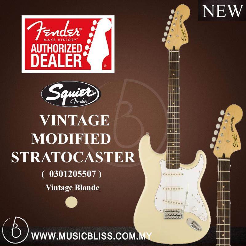 Fender Squier Vintage Modified Stratocaster®, Rosewood Fingerboard
Electric Guitar (Vintage Blonde) Malaysia