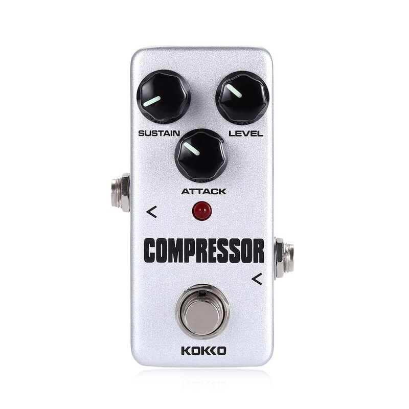 Flanger KOKKO Compressor Guitar Effect Pedal Instrument Accessory
(Silver Gray) Malaysia