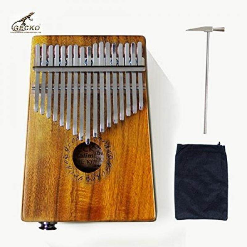 Gecko K17KEQ 17 key Kalimba K17KEQ African Thumb Piano Finger Percussion Keyboard Electric Kalimba Malaysia