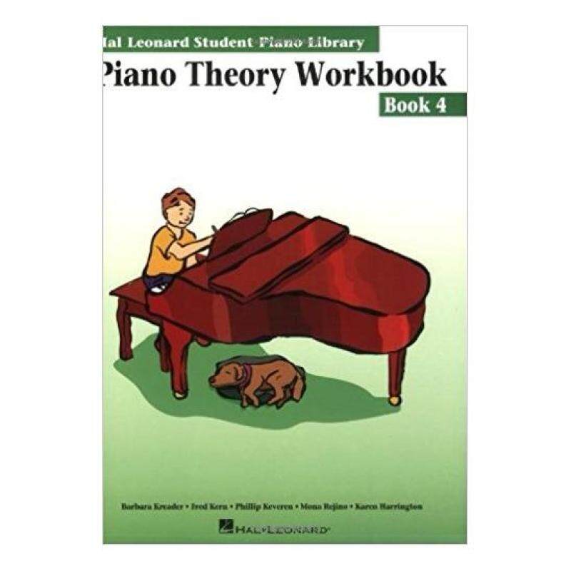 Hal Leonard Student Piano Library Piano Theory Workbook Book 4 Malaysia