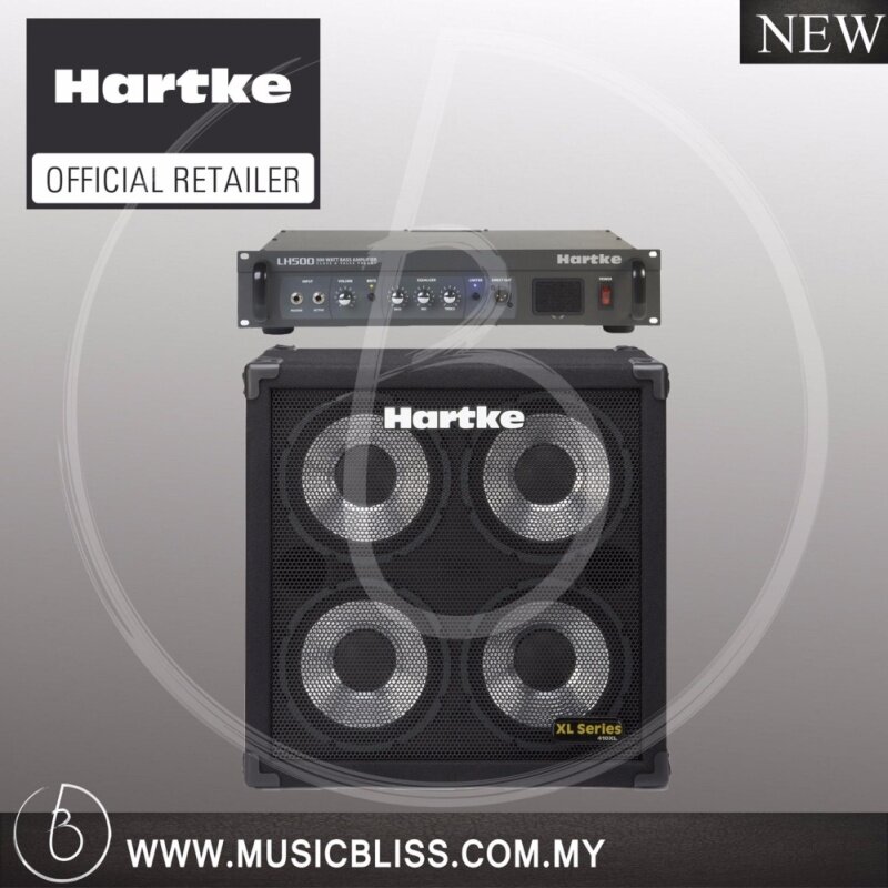 Hartke LH500 Amplifier Head and 410XL Cabinet Set Malaysia