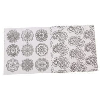Detail Gambar Produk HengSong Secret Garden Zen Mandala And Coloring Book English12pages Terbaru