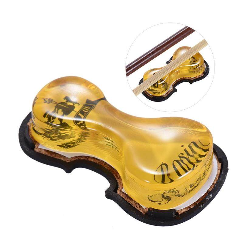 High-class Transparent Yellow Rosin Colophony Low Dust Handmade
with Violin-shape Plastic Box Universal for Bowed String Musical
Instruments Violin Viola Cello Erhu Malaysia