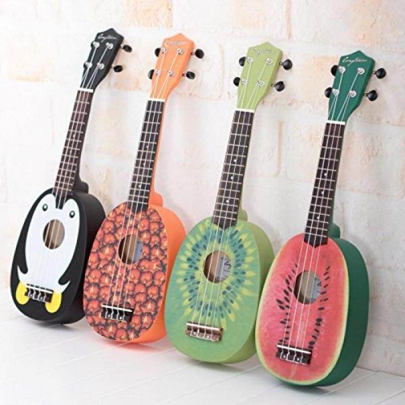 HOT SEAL 21in Cute Pineapple Shape Handmade Carving Dapper Beginners Concerts Ukuleles Uke Malaysia