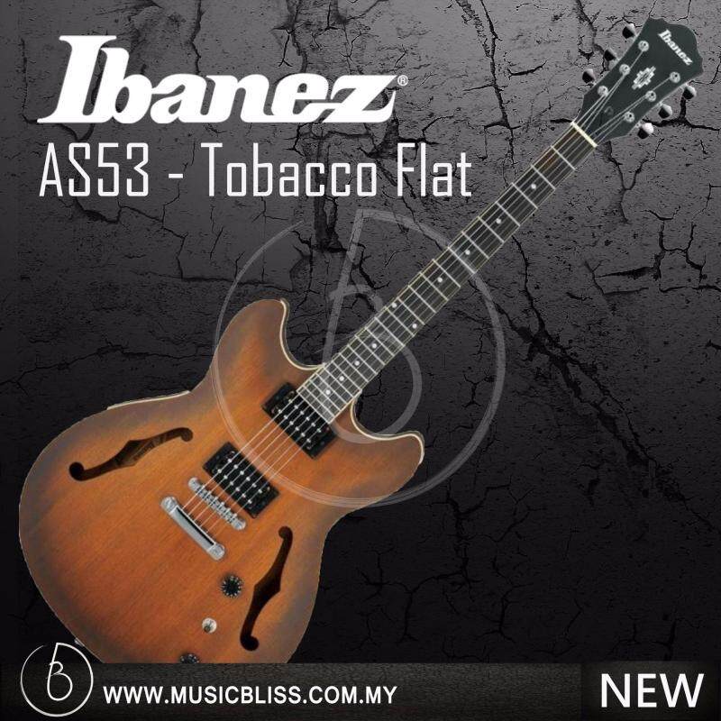 Ibanez Artcore AS53 Semi-hollowbody Electric Guitar (Tobacco Flat) Malaysia
