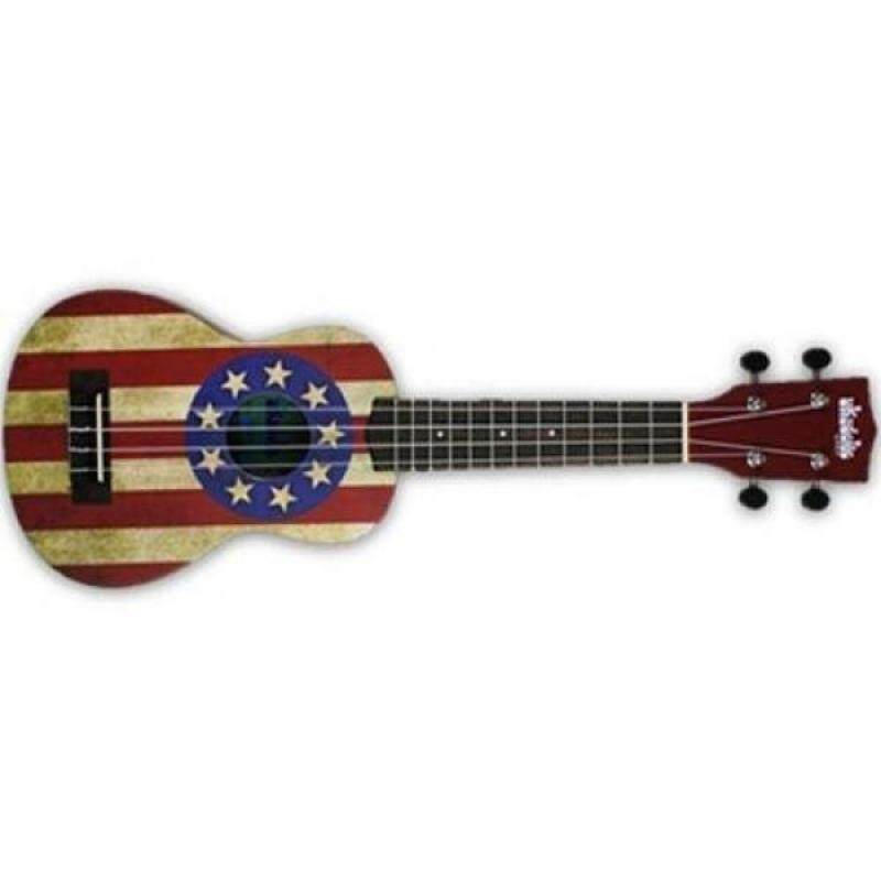 Kala Makala Ukadelic Stars and Stripes Soprano Ukulele Malaysia
