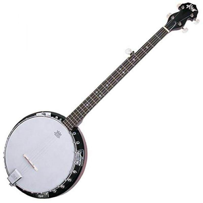 Kay KBJ24G Bluegrass Banjo Deluxe 24-Bracket Geared 5th String Peg Malaysia
