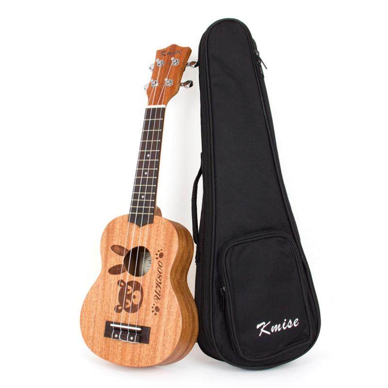 Kmise Soprano Ukulele Uke Soprano Hawaiian guitar 12 Fret 21 Inch Mahogany Malaysia