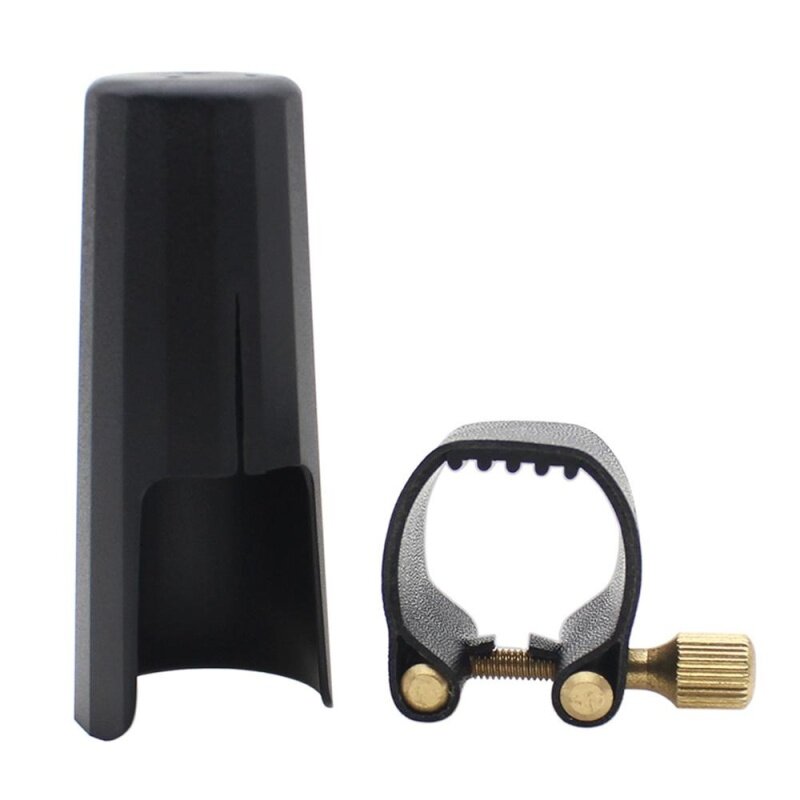 Leather Ligature Fastener with Plastic Cap for Soprano Sax Saxphone Bakelite Mouthpiece Durable Malaysia