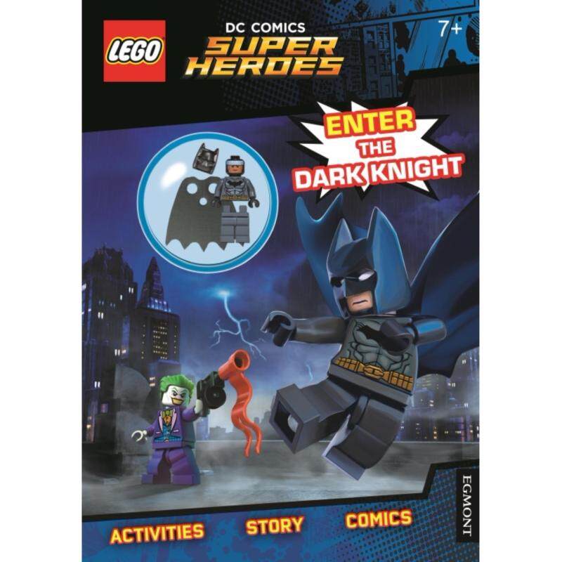LEGO DC Comics Super Heroes: Enter The Dark Knight (Activity Book With Batman Minifigure) Malaysia