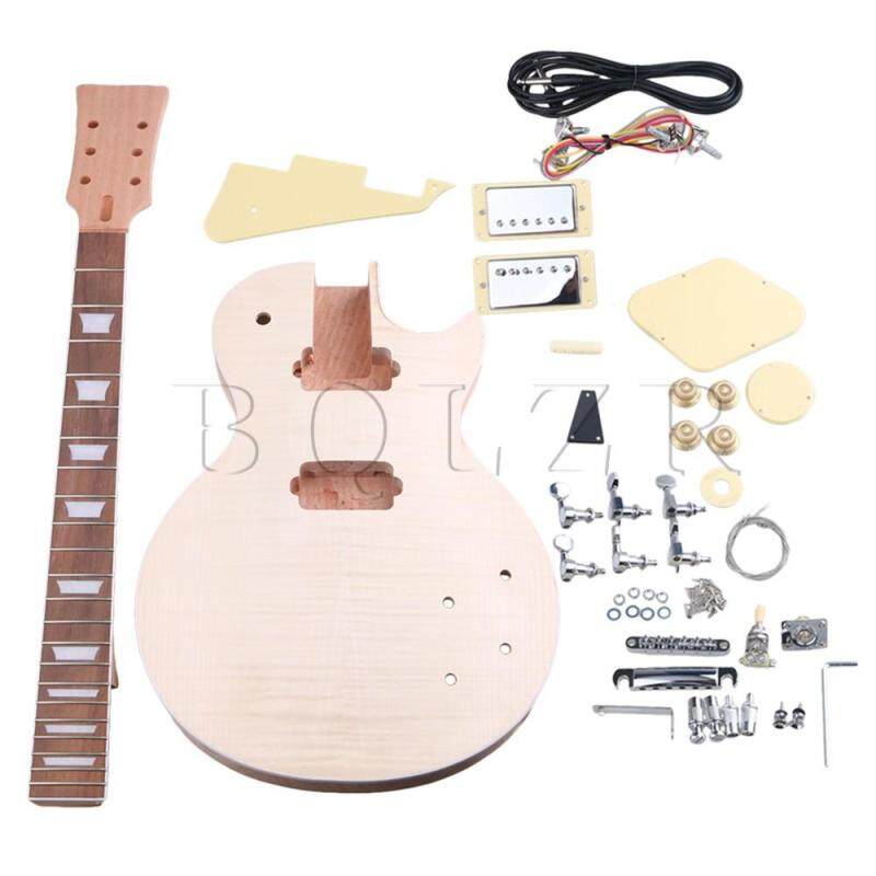 Mahogany DIY Electric Guitar Suits W/ Closed Tuning Pegs Malaysia