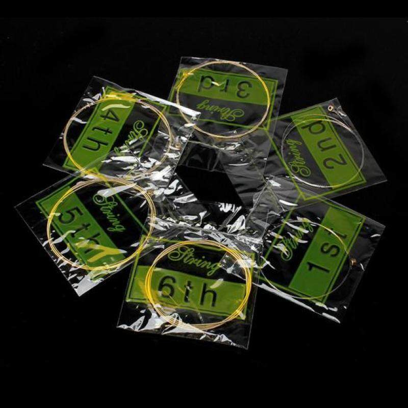 New Acoustic Guitar Set of Wooden Guitar 6 Steel Strings 150XL/.304mm/012in E Malaysia