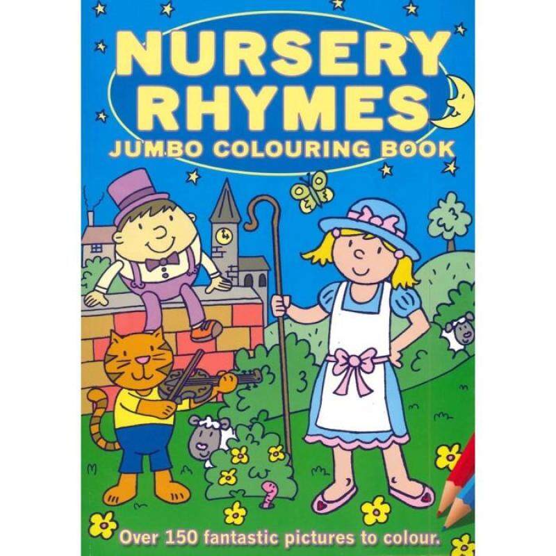 Nursery Rhymes Jumbo Colouring Book 9780857261595 Malaysia