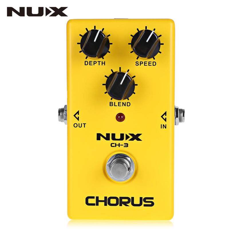 NUX CH - 3 Chorus Guitar Effect Pedal True Bypass Design Malaysia