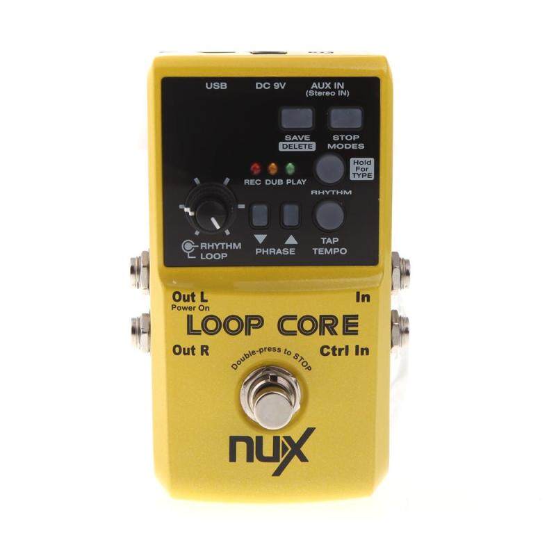 NUX Loop Core Guitar Electric Effect Pedal 6 Hours Recording Time Built-in Drum Patterns Malaysia