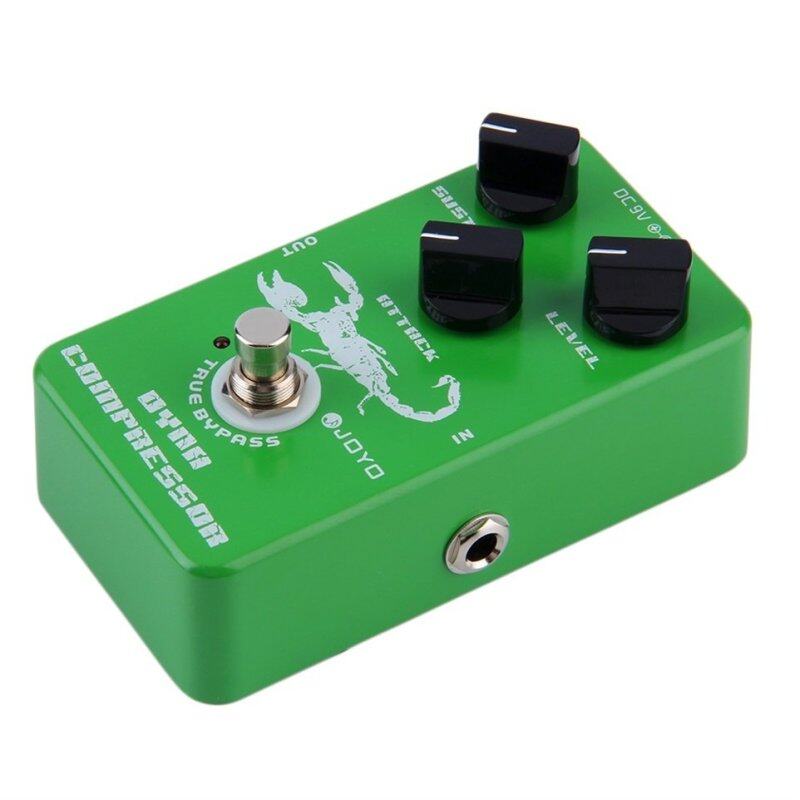 OH JF-10 Dynamic Compressor Guitar AMP Effect Pedal True Bypass Instrument Green Malaysia