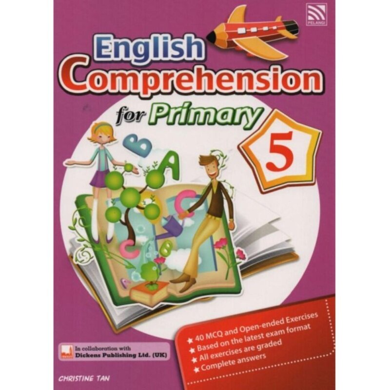 Pelangi English Comprehension For Primary Book 5 Malaysia
