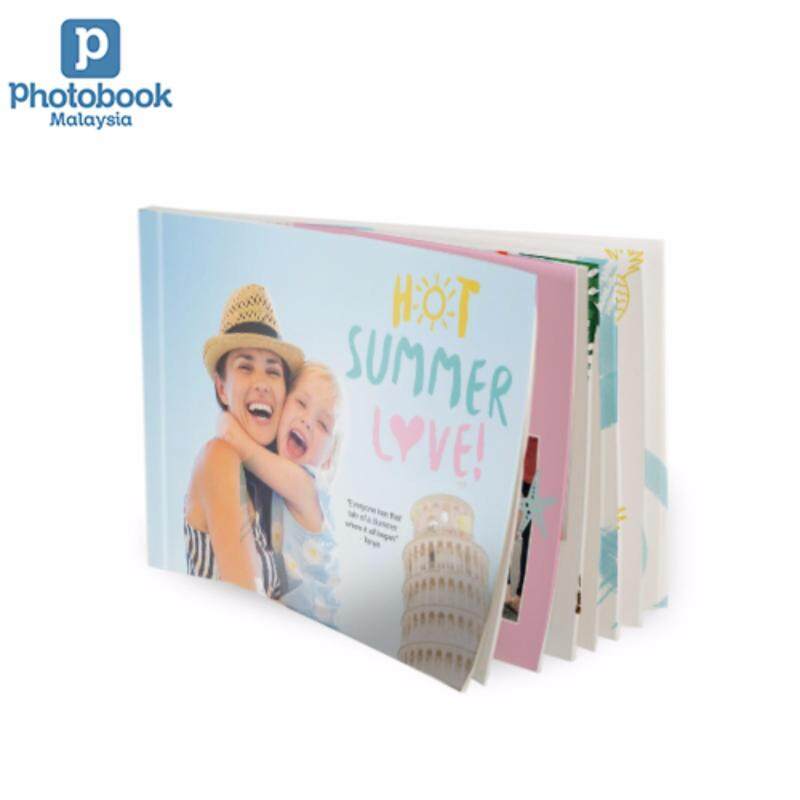 Photobook Malaysia 8 x 6 Small Landscape Softcover Photo Book, 40 Pages Malaysia