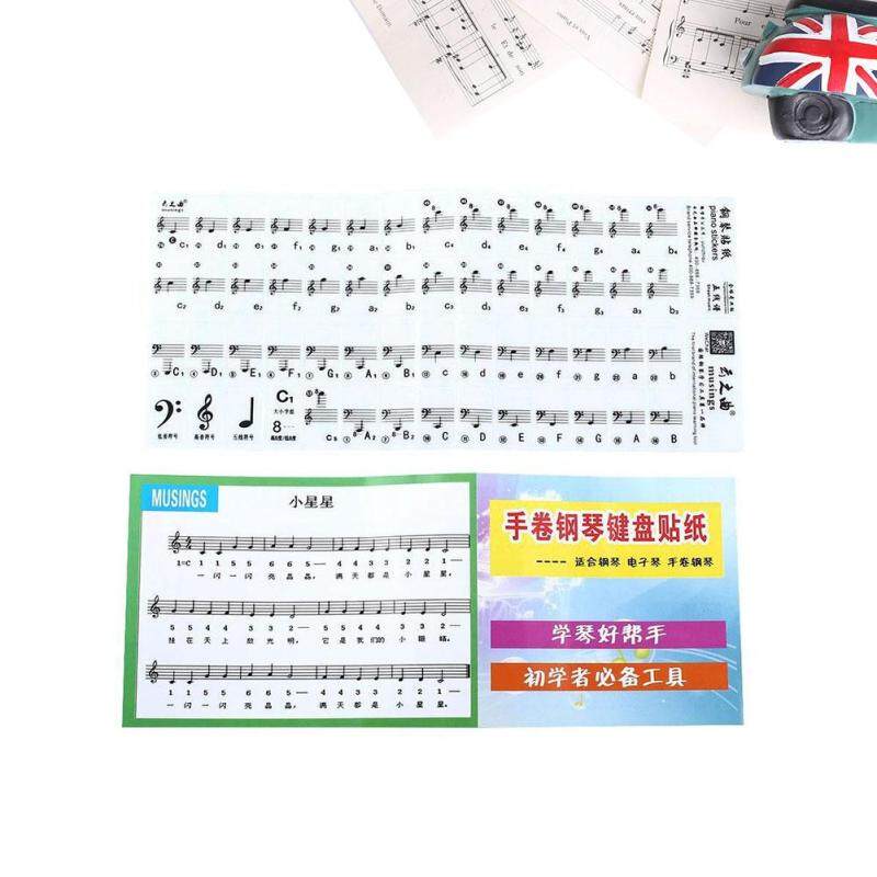 Piano Keyboard Electronic Keyboard Stickers Music Decal Label Note
Learn Kid Malaysia