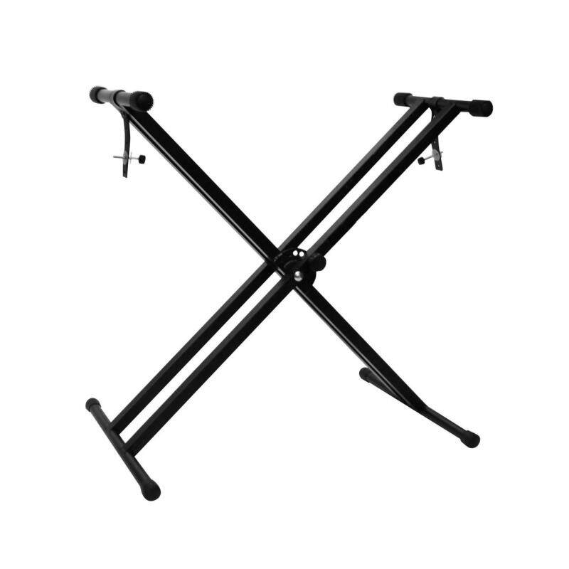 Portable Double X Solid Heavy Duty Music Keyboard Piano Stand Malaysia