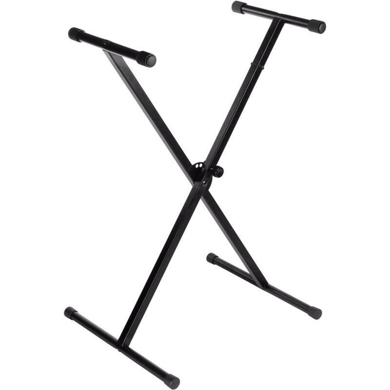 Portable Light Duty Single X Keyboard Music Stand (Black) Malaysia
