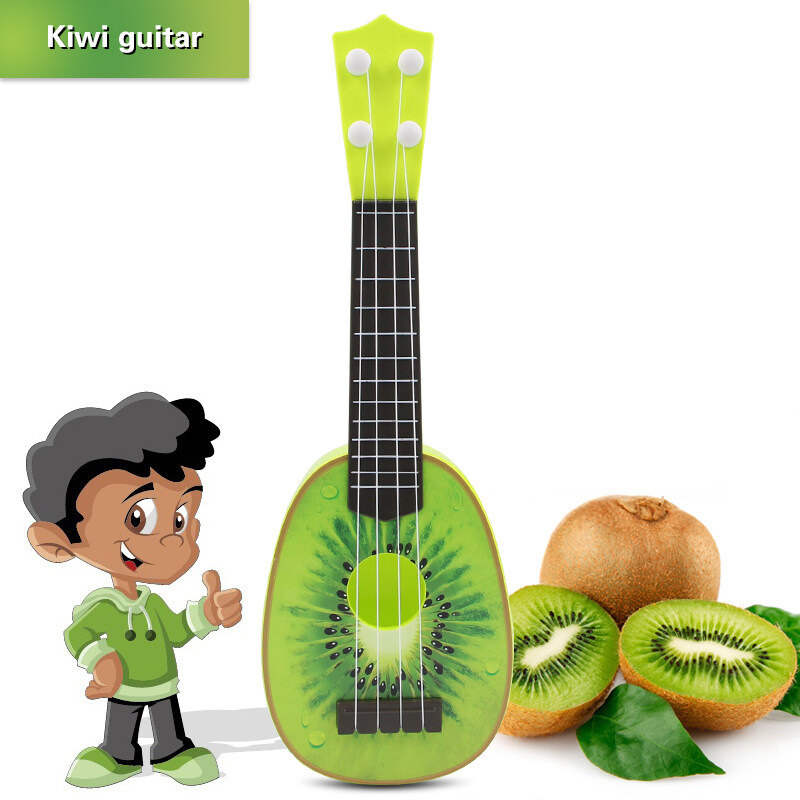 QNIGLO Fruit Mini Guitar Ukulele for Kids - Kids Educational Toy
Green Malaysia