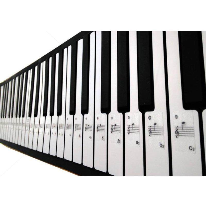 Removable Piano and Keyboard Note Stickers Up to 88 KEY SET for the
black and white keys with Keyboard Chart Paste Guide Malaysia