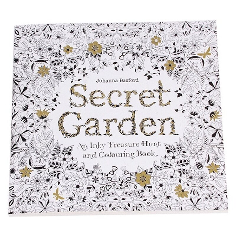 Secret Garden An Inky Treasure Hunt and Coloring Book - Set Of 5 Malaysia