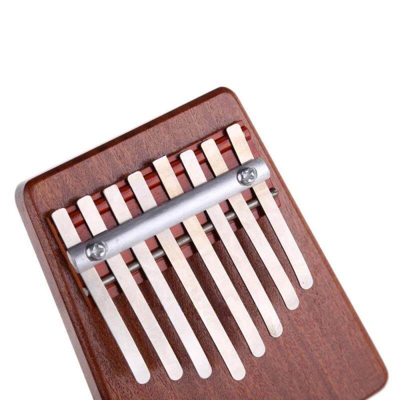 senmei 8 Key Finger Piano Kalimba Mbira Likembe Sanza Thumb Piano (Red) Malaysia