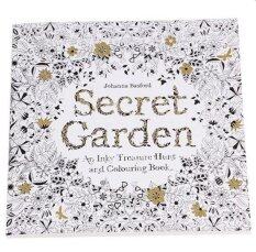 Set Of 2 Secret Garden An Inky Treasure Hunt And Coloring Book English 24 Pages