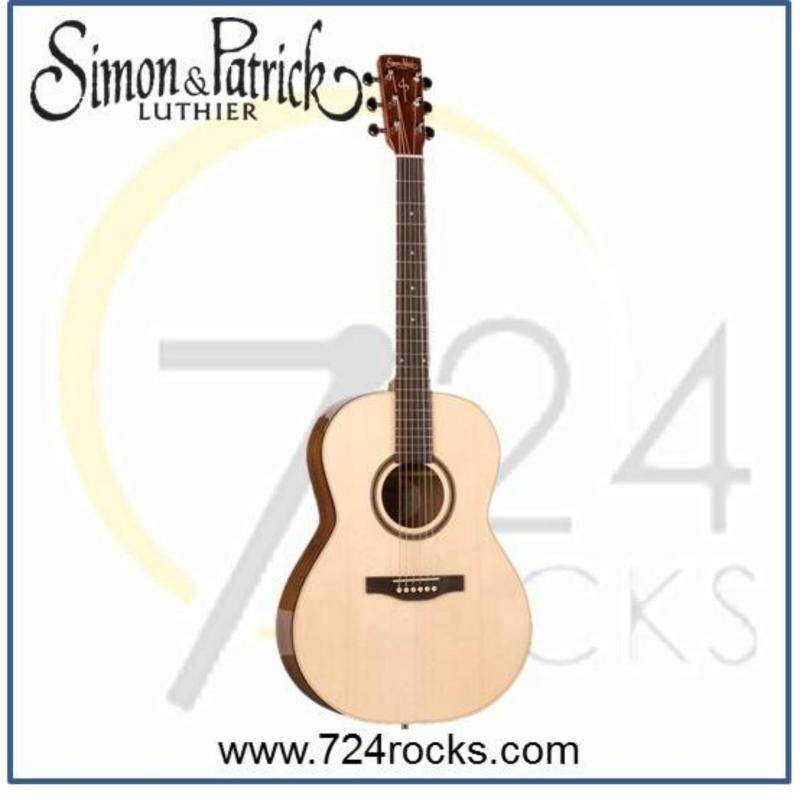 Simon & Patrick Canada Woodland Pro Folk Full Solid Acoustic Guitar Malaysia