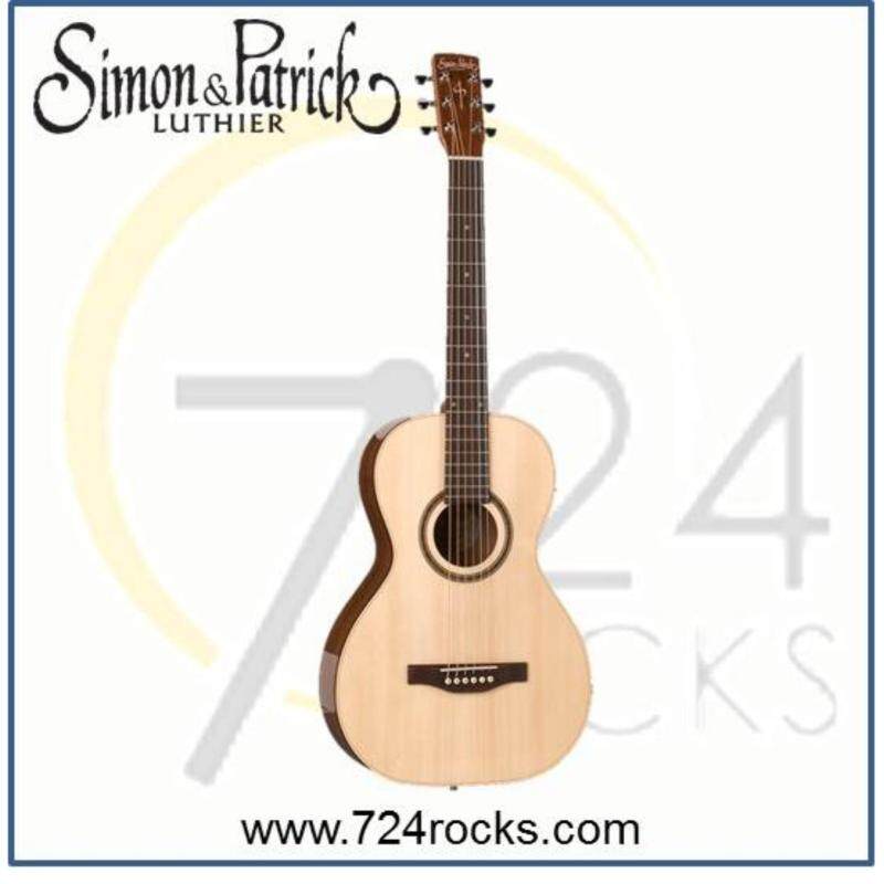 Simon & Patrick Canada Woodland Pro Parlor Spruce Full Solid Acoustic Guitar Malaysia