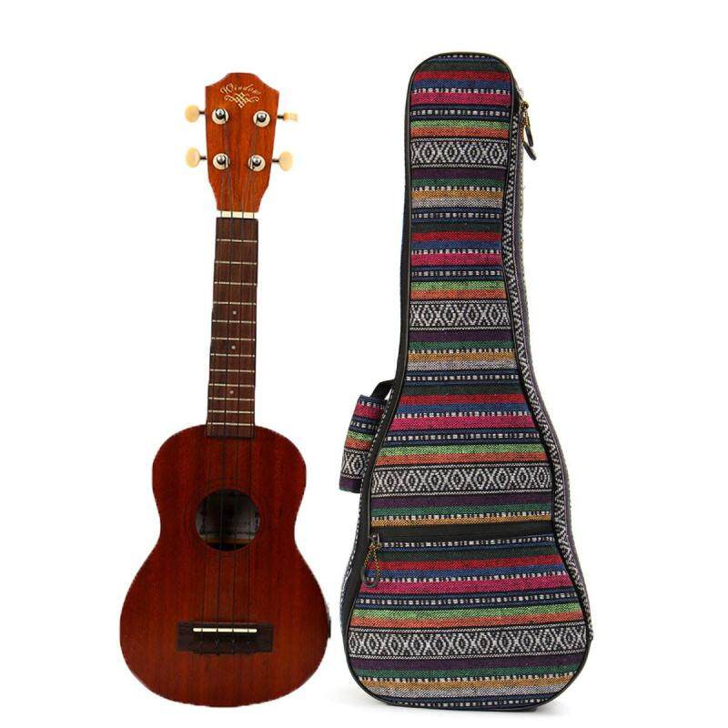 Soft Padded Cotton Folk Style Hand Portable Bag Case Cover for 26 inch Ukulele Malaysia