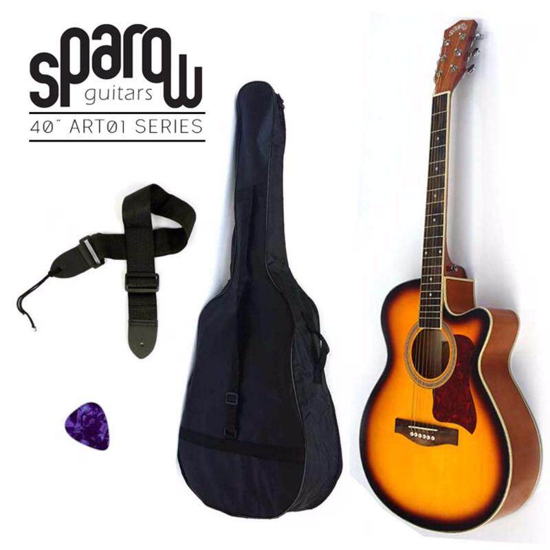 Sparow 40 inch Acoustic Guitar ART01 (FOC Non Padded Bag & 1xPick) Malaysia