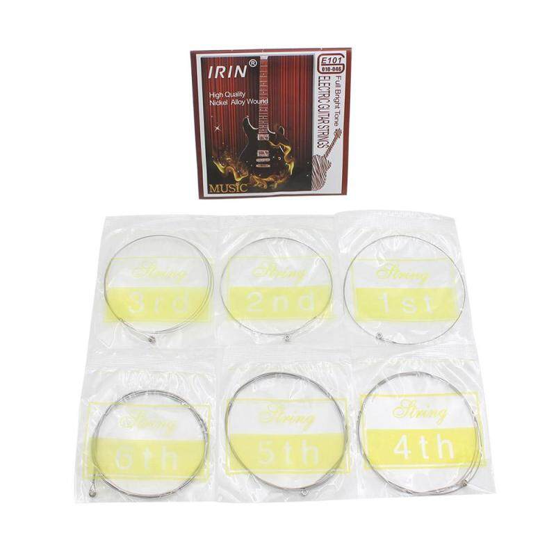 Steel Core Nickel Alloy Wound 1st-6th (.010-.046) 6pcs Electric Guitar Strings String Set Malaysia
