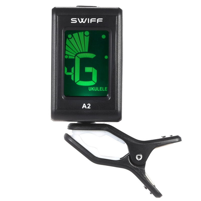SWIFF A2 Mini Clip-On Automatic Digital Tone Tuner LCD for Acoustic Electric Guitar Bass Chromatic Violin Ukulele Malaysia